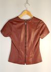 Blusa St Trois couro