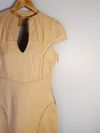 Vestido Liziane Richter couro