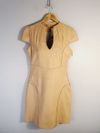 Vestido Liziane Richter couro