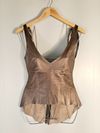 Blusa St Trois couro