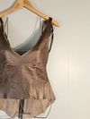 Blusa St Trois couro