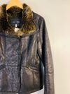 Casaco Armani Jeans couro