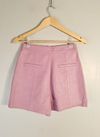 Shorts Juliana Sanmartin couro
