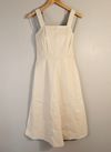Vestido Carol Bassi couro