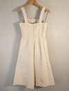 Vestido Carol Bassi couro