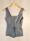 Blusa LMG couro