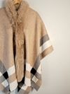 Poncho tricot