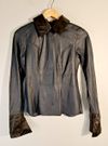 Camisa Tannerie couro
