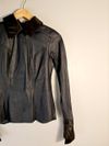 Camisa Tannerie couro