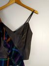 Blusa Juliana Sanmartin couro