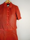 Conjunto Andrea Bogosian couro
