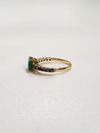 Anel Branca Dadda ouro amarelo 18K