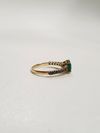 Anel Branca Dadda ouro amarelo 18K