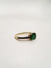 Anel Branca Dadda ouro amarelo 18K