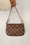 Bolsa Louis Vuitton Pochette Damier Ebene