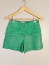 Shorts Tannerie couro
