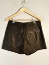 Shorts Tannerie couro