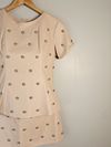 Conjunto Tassia Ely couro