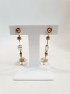 Brinco Vivara Pandora Zen ouro amarelo 18K