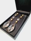 Brinco Vivara Pandora Zen ouro amarelo 18K