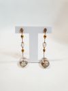 Brinco Vivara Pandora Zen ouro amarelo 18K