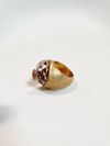 Anel Vivara Pandora Zen ouro amarelo 18K