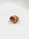 Anel Vivara Pandora Zen ouro amarelo 18K