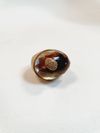 Anel Vivara Pandora Zen ouro amarelo 18K