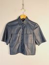 Blusa Tannerie couro
