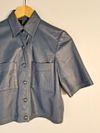 Blusa Tannerie couro