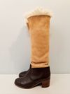 Bota Chanel Interlocking Riding