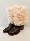 Bota Chanel Interlocking Riding