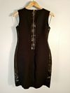 Vestido Juliana Sanmartin couro