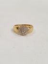 Anel HStern Coleção Buquê de Diamantes ouro amarelo 18K