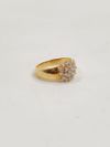 Anel HStern Coleção Buquê de Diamantes ouro amarelo 18K