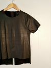 Blusa Andrea Bogosian couro