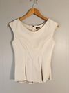 Blusa Vanilla Couro
