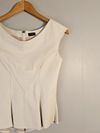 Blusa Vanilla Couro