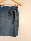 Saia Sacada Jeans