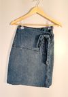 Saia Sacada Jeans