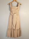 Vestido Cmindov couro