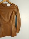 Blusa Tannerie couro