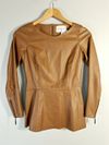 Blusa Tannerie couro