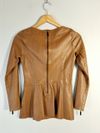 Blusa Tannerie couro
