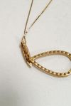 Colar e pingente ouro amarelo 18K