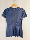 Blusa Tannerie Couro