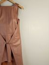 Vestido Minimale Couro