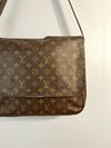 Bolsa Louis Vuitton Brown Monogram Macassar Bass