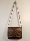 Bolsa Louis Vuitton Brown Monogram Macassar Bass