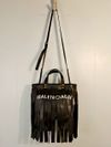 Bolsa Balenciaga Laundry Cabas Tote Fringe